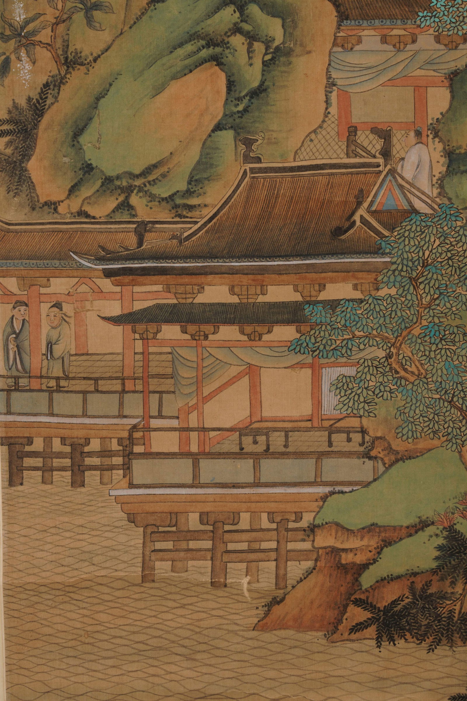 Hu Yanhui (Dates unknown), attributed to, Blue-and-Green Landscape - 9