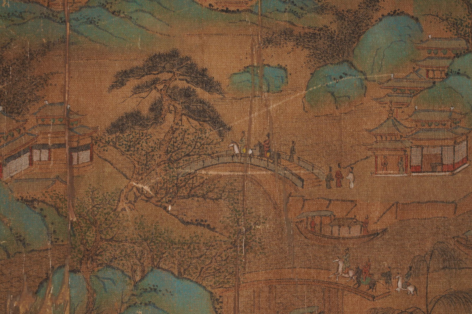 Anonymous, attributed to, Landscape and Figures - 3