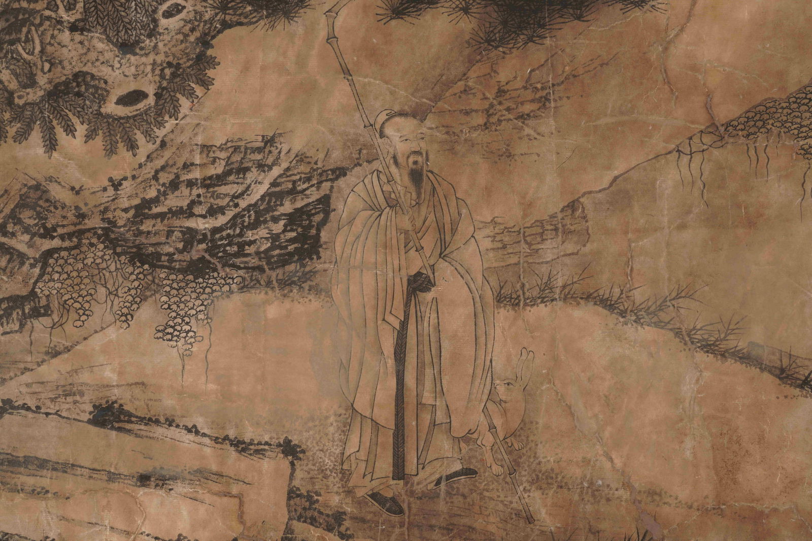 Anonymous, attributed to, Figure and Landscape - 2
