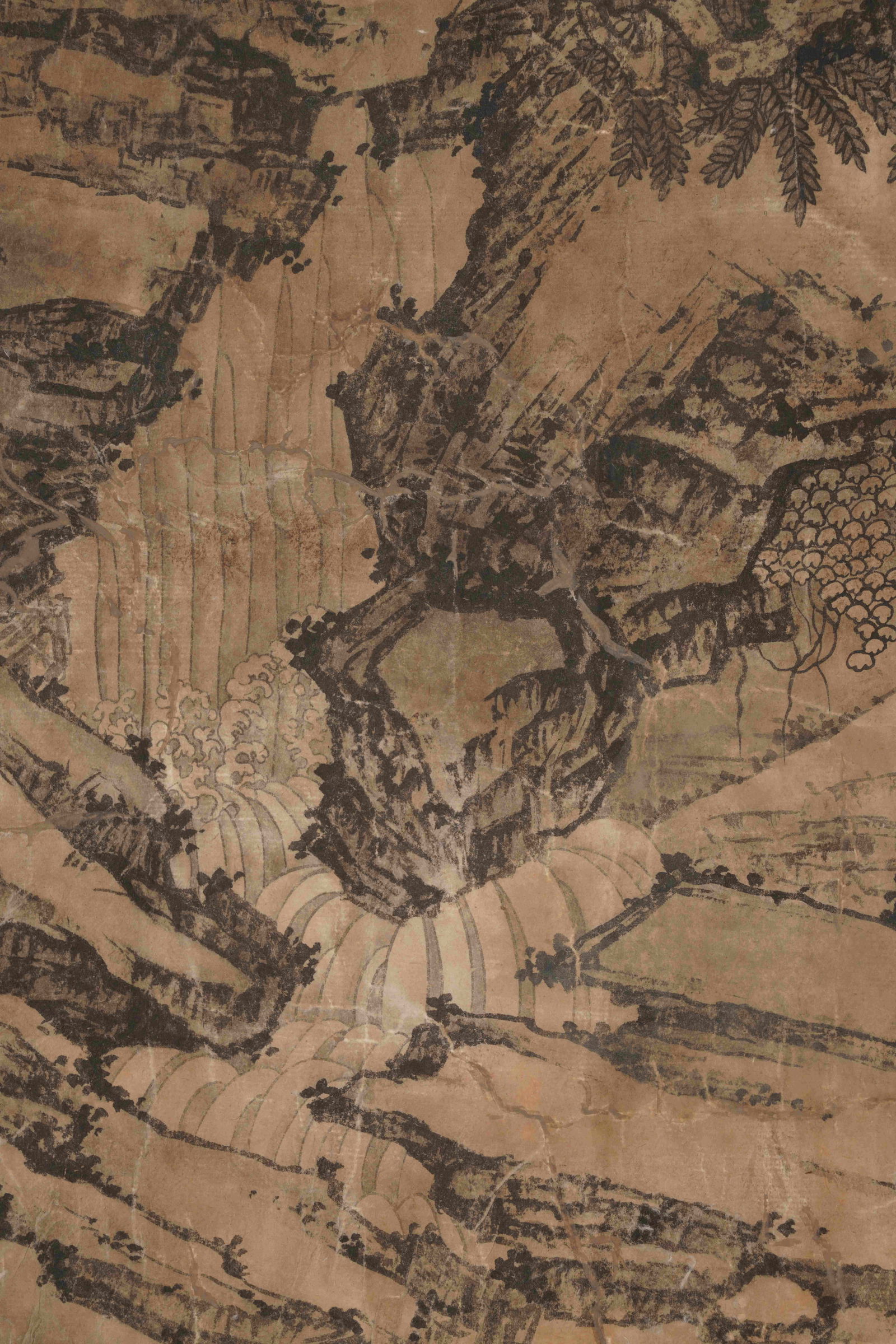 Anonymous, attributed to, Figure and Landscape - 4