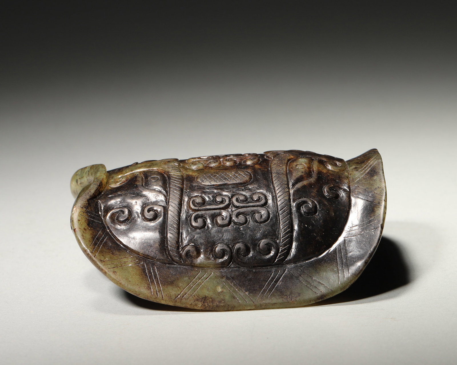 Hetian jade tortoise shell - 2