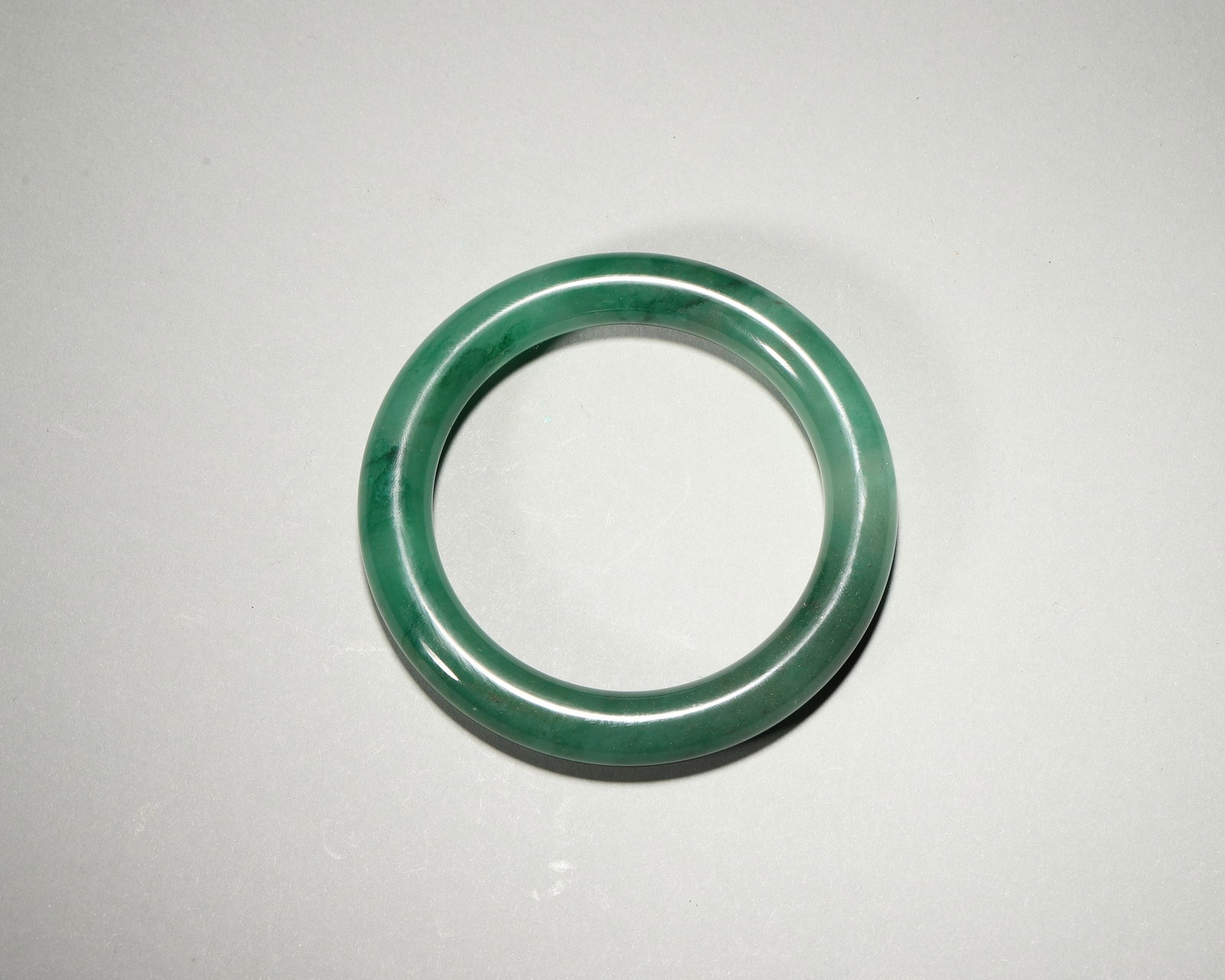 African Chrysoprase Bangle (1 of 7)