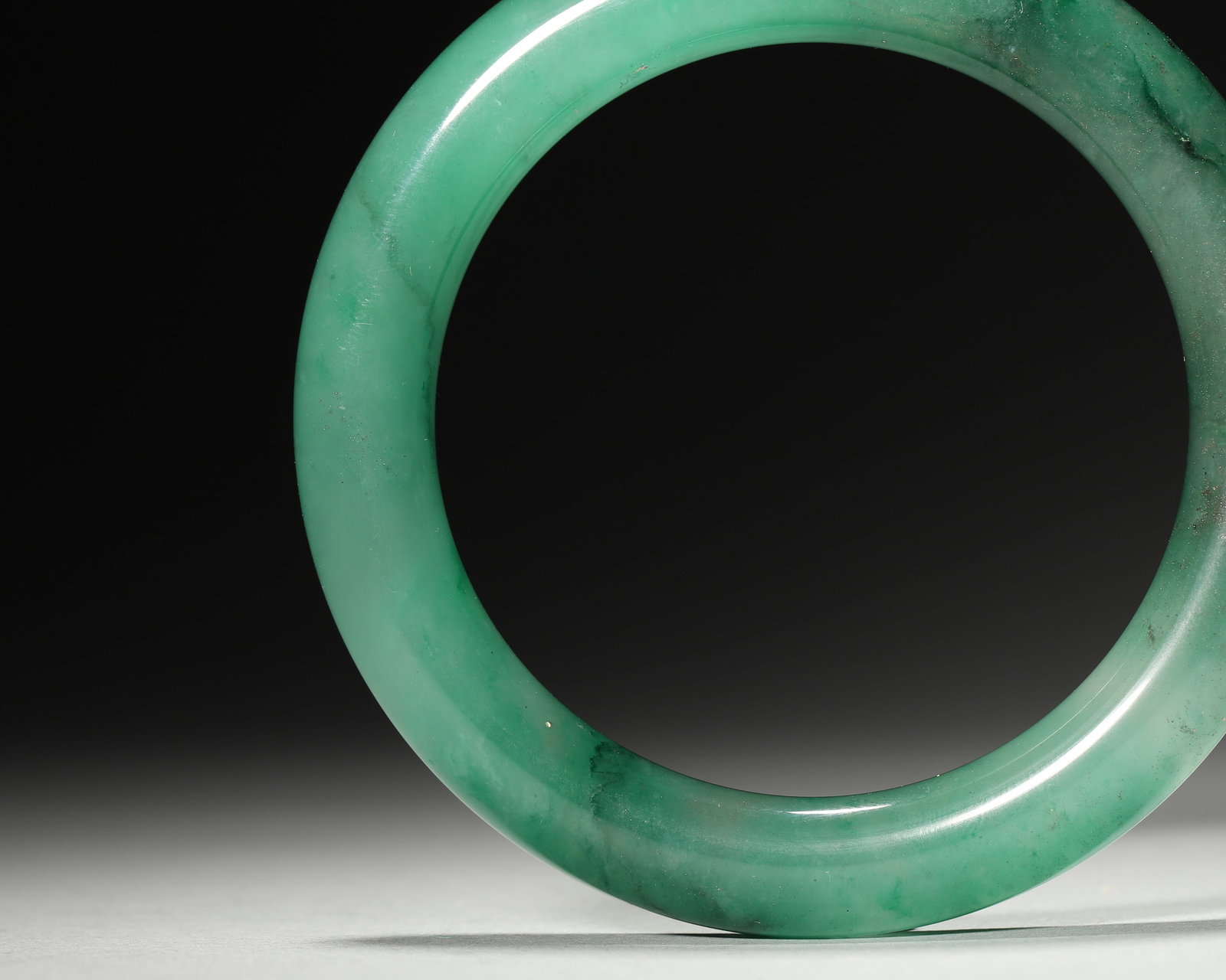 African Chrysoprase Bangle - 6