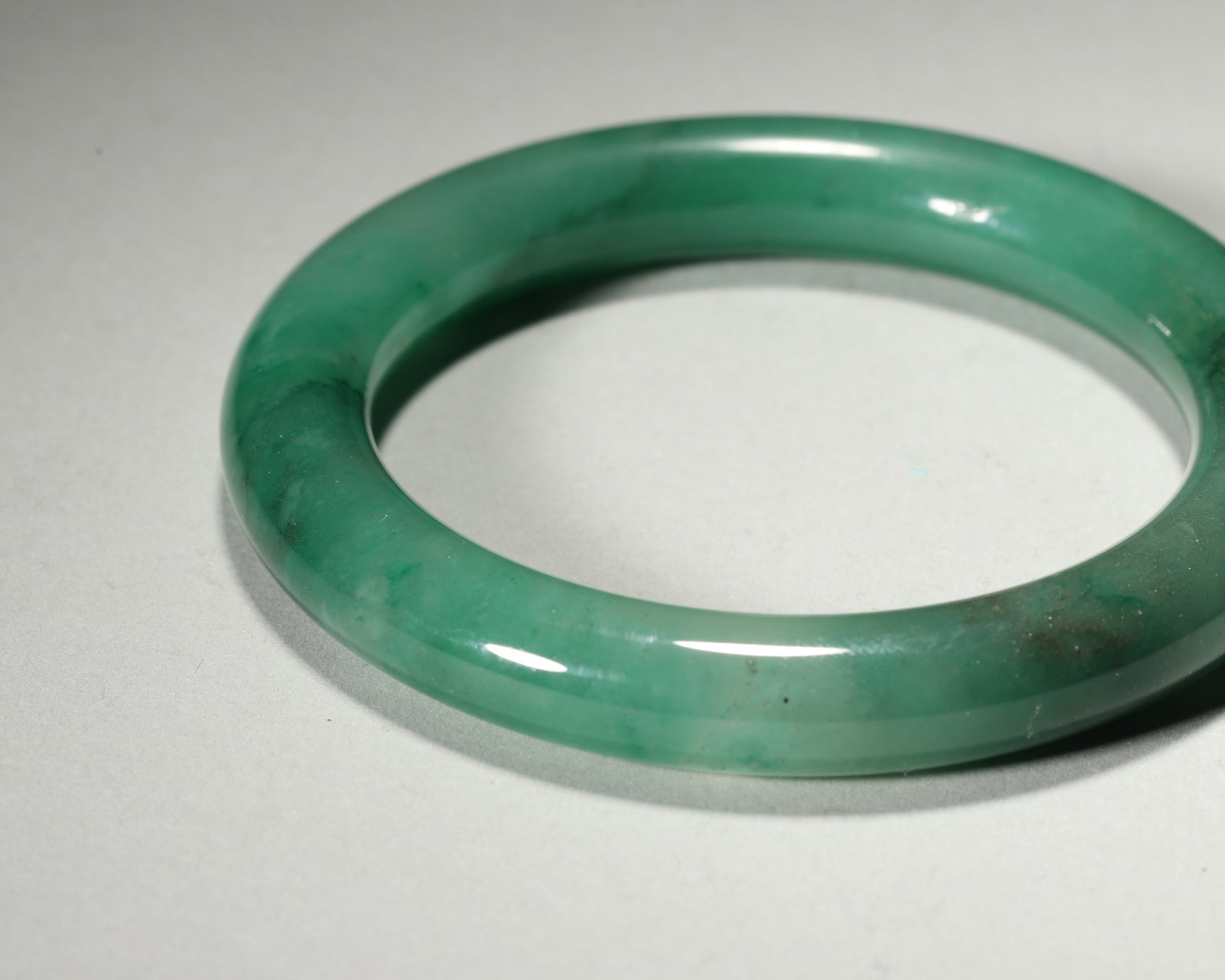 African Chrysoprase Bangle - 7