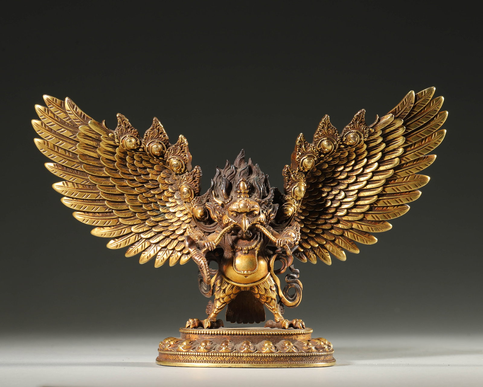 Gilt-bronze Buddha Statue (1 of 9)