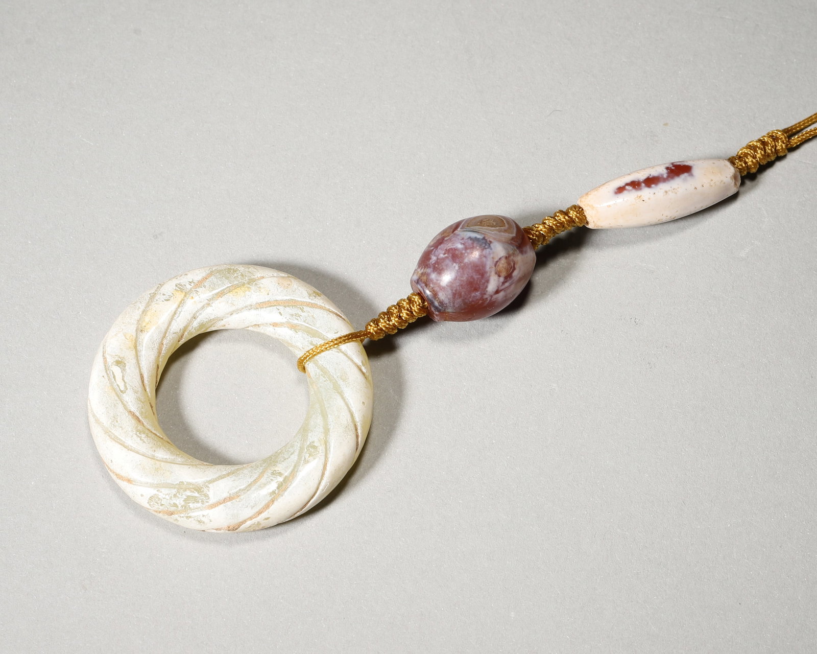 A Hetian jade set of pendants (1 of 5)