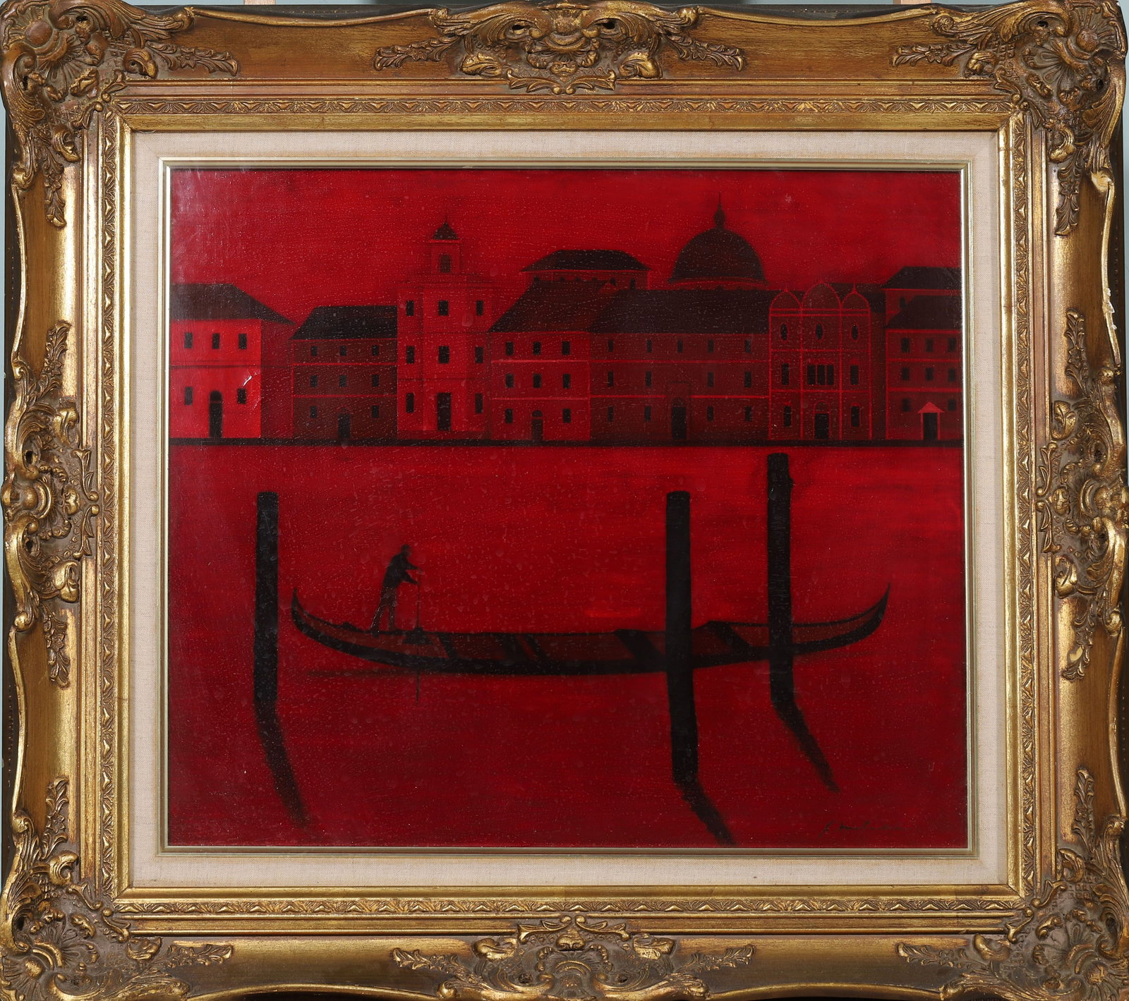 Toshio Matsuki (b. 1934),Japanese,Oil on canvas,Attributed to (1 of 7)