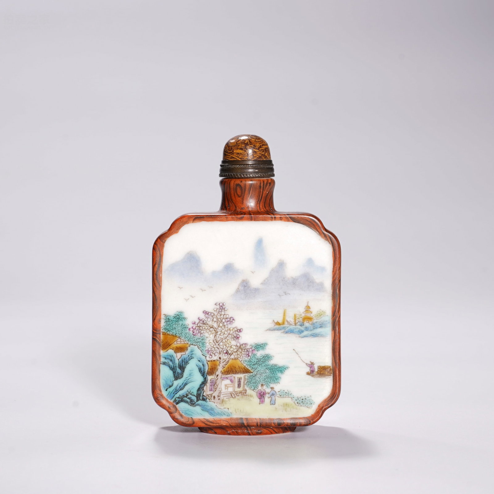 porcelain snuff bottle - 2