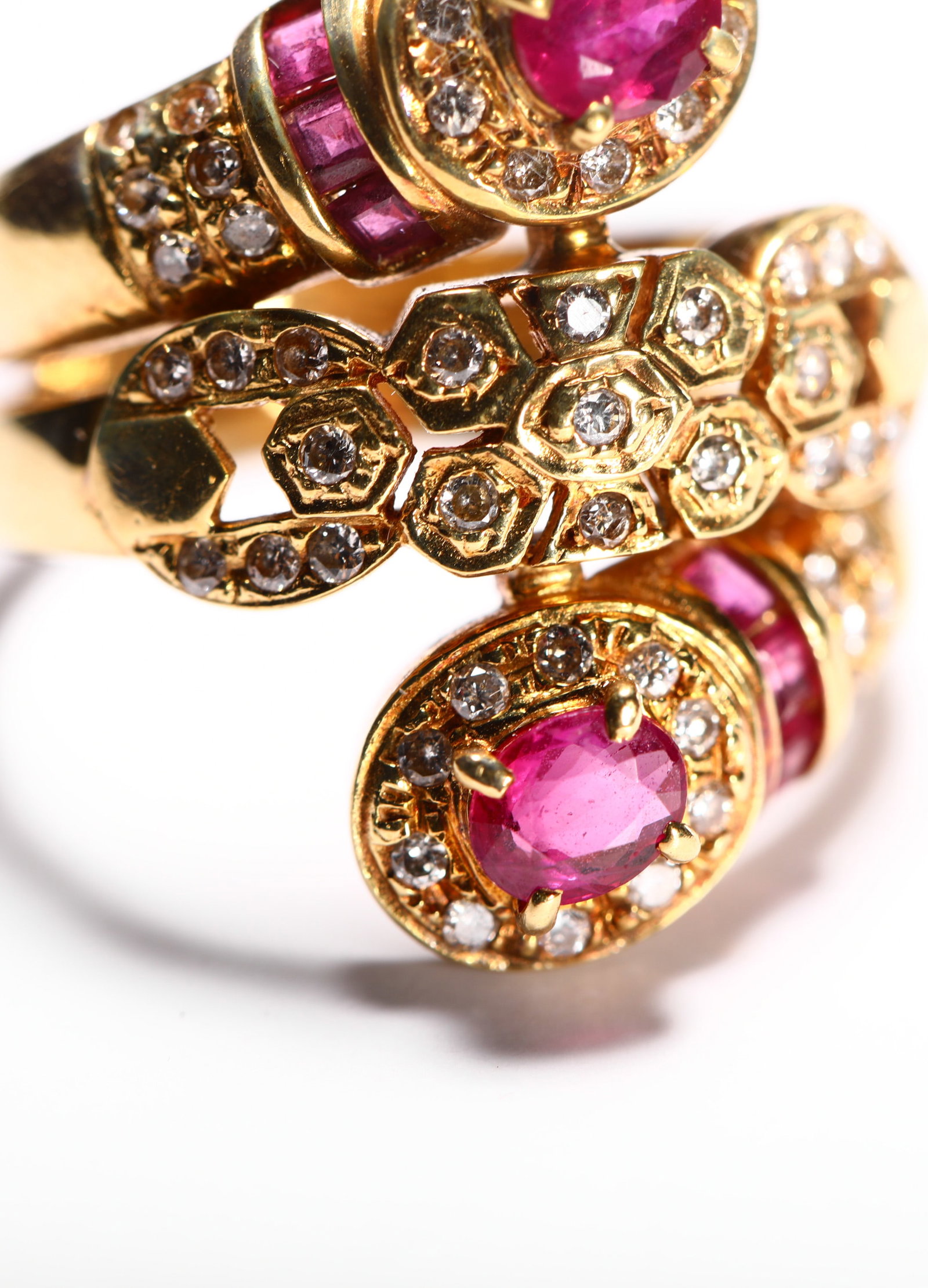 18K RUBY RING - 2
