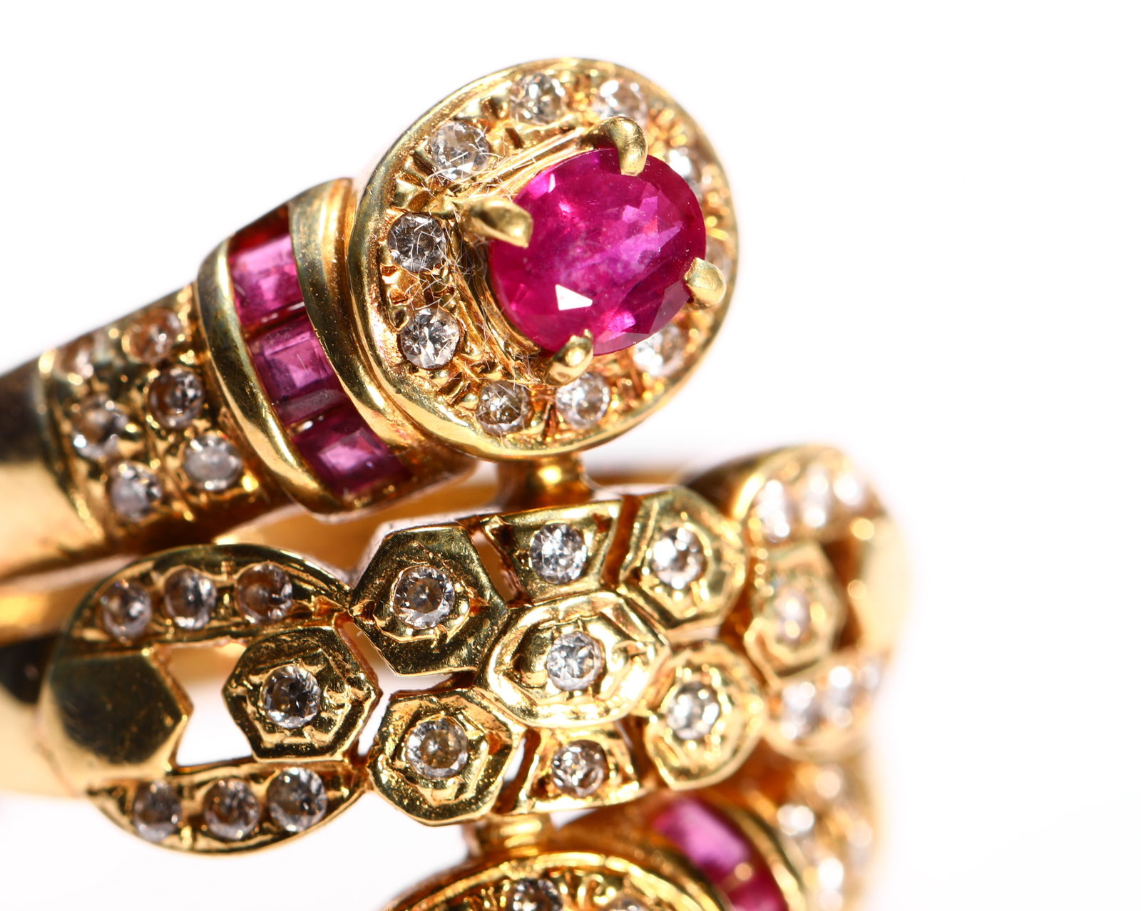 18K RUBY RING - 3