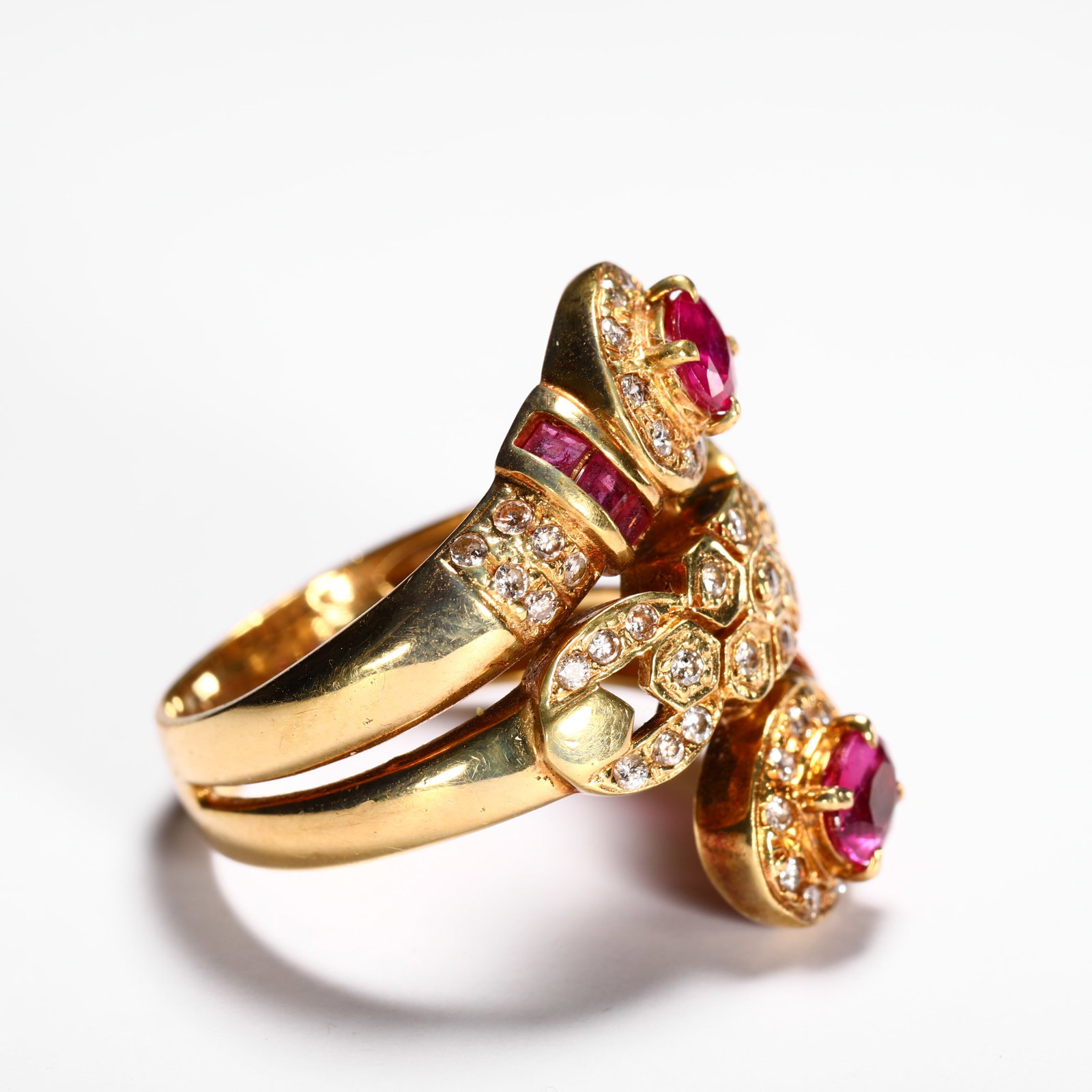 18K RUBY RING - 4