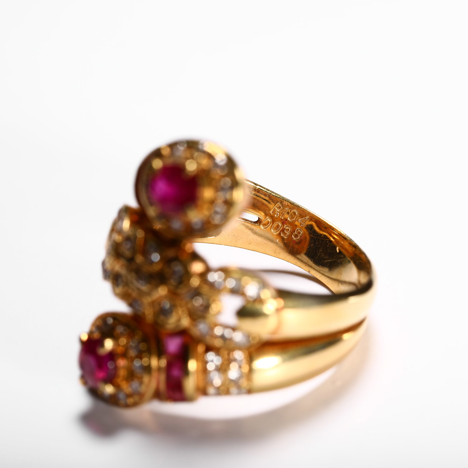 18K RUBY RING - 7
