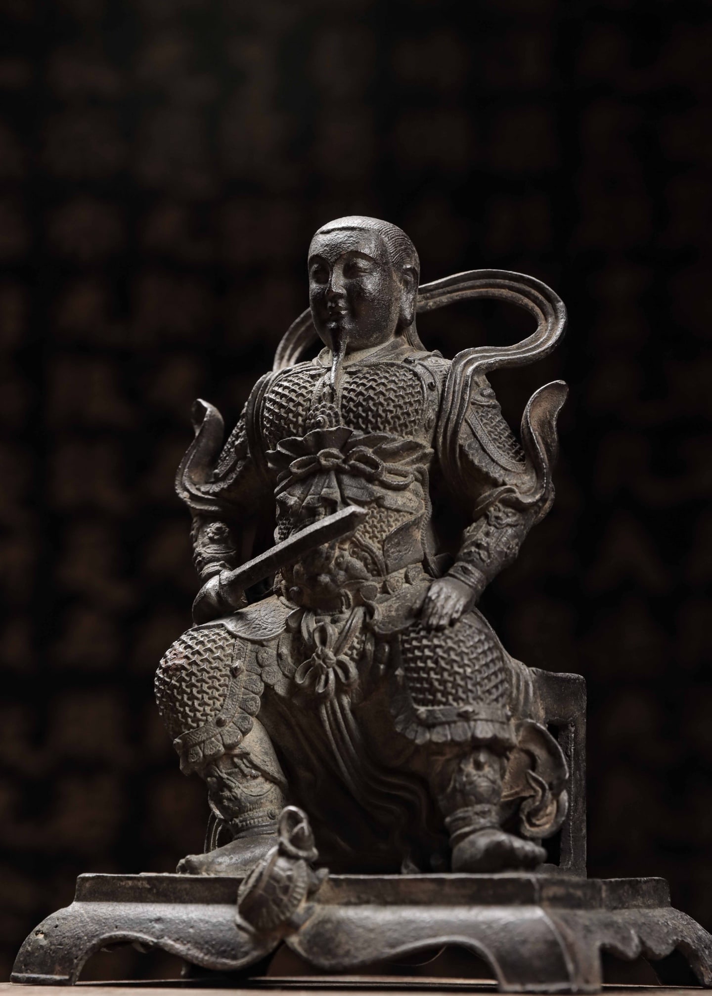 QING DYNASTY, PORTRAIT OF EMPEROR ZHENWU (1 of 8)