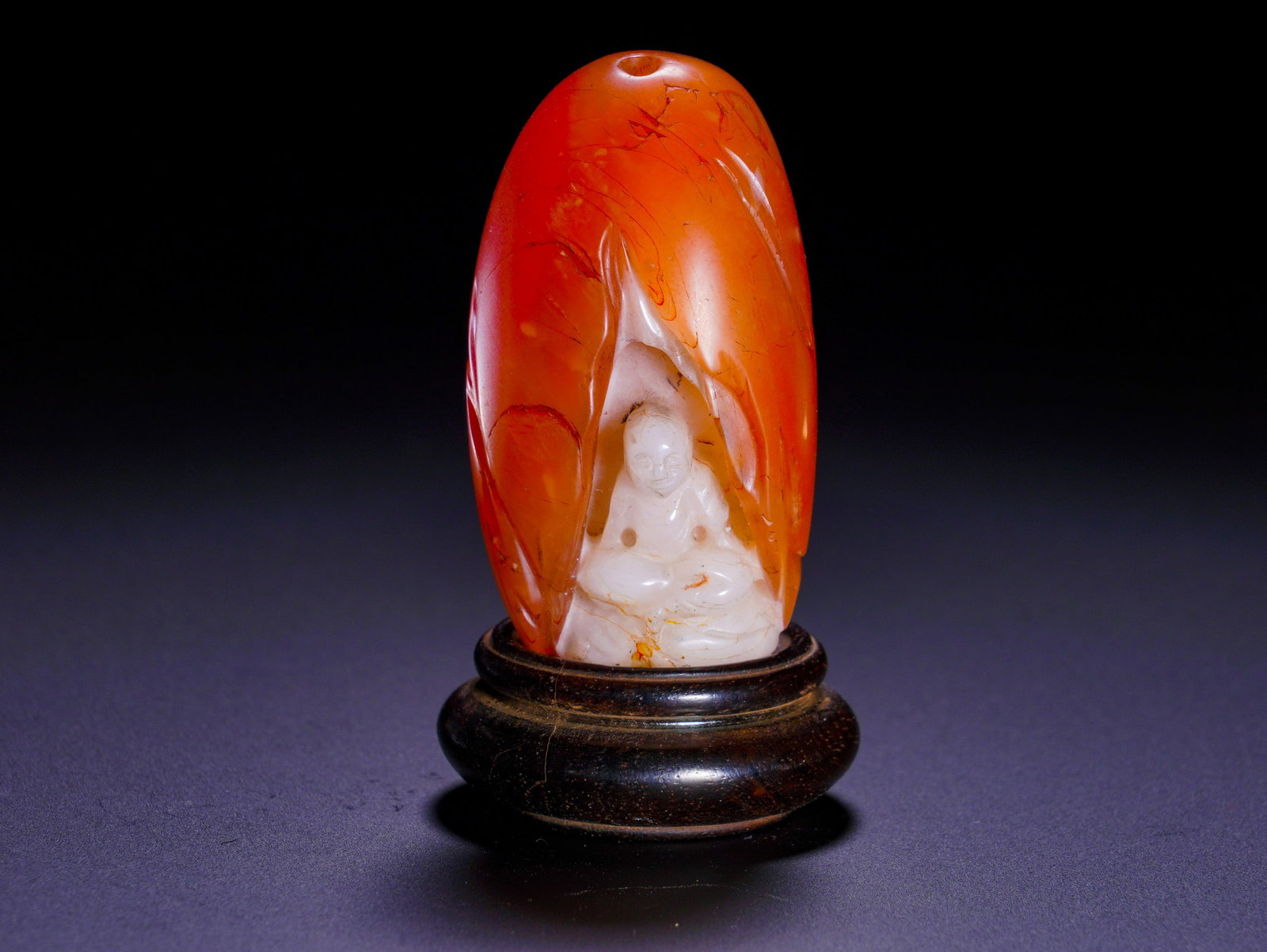 AGATE LOTUS CAVE MONK'S HANDPIECE (1 of 6)