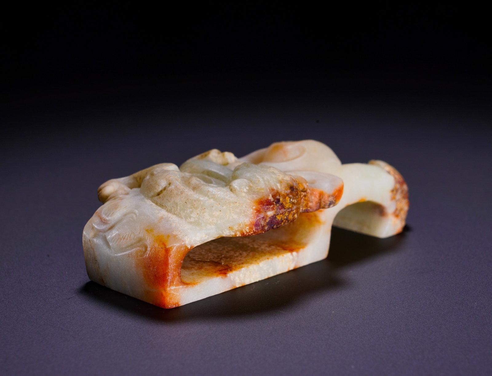 HAN DYNASTY HETIAN JADE CHILONG SWORD (1 of 7)