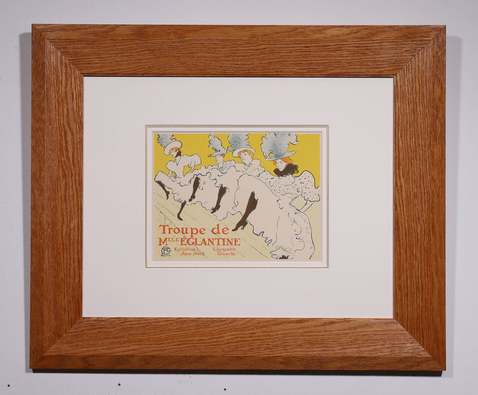 The Dance, 1951 Toulouse-Lautrec Lithograph: The Dance, 1951 Toulouse-Lautrec Lithograph, offered in fine condition. Dimensions: Width 1: 65cm (25.59in), Width 2: 20cm (7.87in), Frame Length: 55cm (21.65in), Image Length: 25cm (9.84in) Item desc