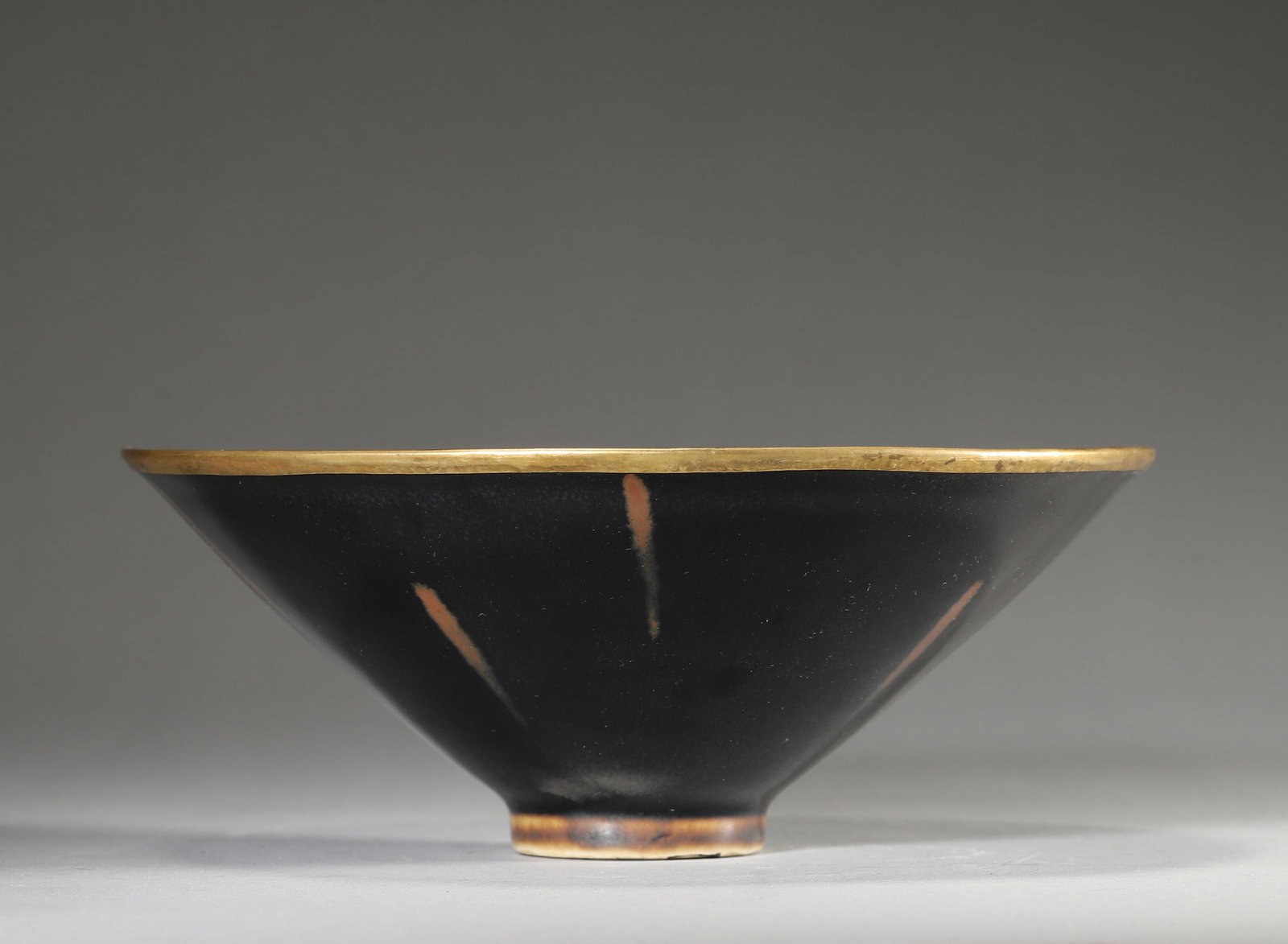 Black-Glazed Russet-Speckled Douli Bowl, Song Dynasty, 960-1279 (1 of 5)