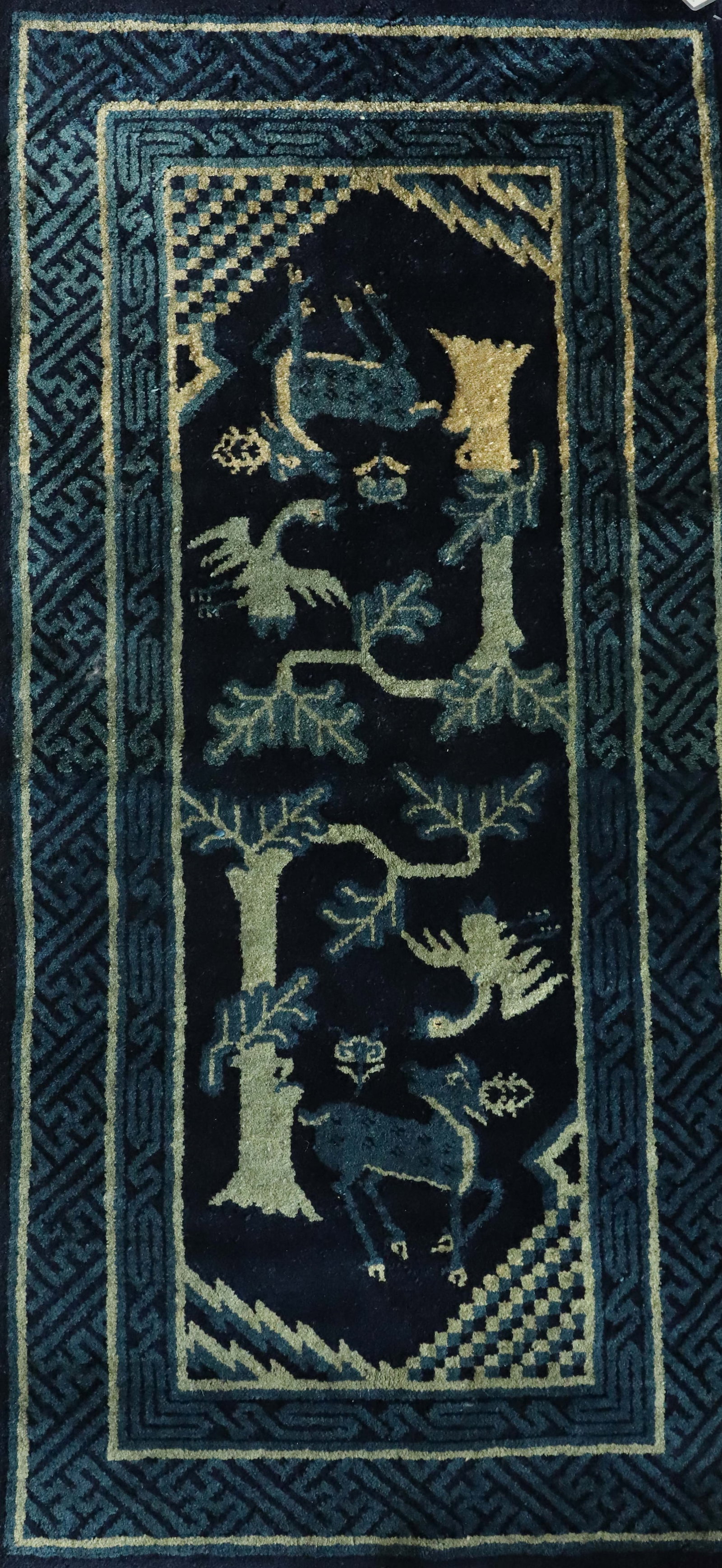 Old Baotou Carpet: WOOL,0.67x1.37 M, 2.2x4.5 FT,. Dimensions: Weight: 29000g (63.93lb) Item description The East is Red Auctions