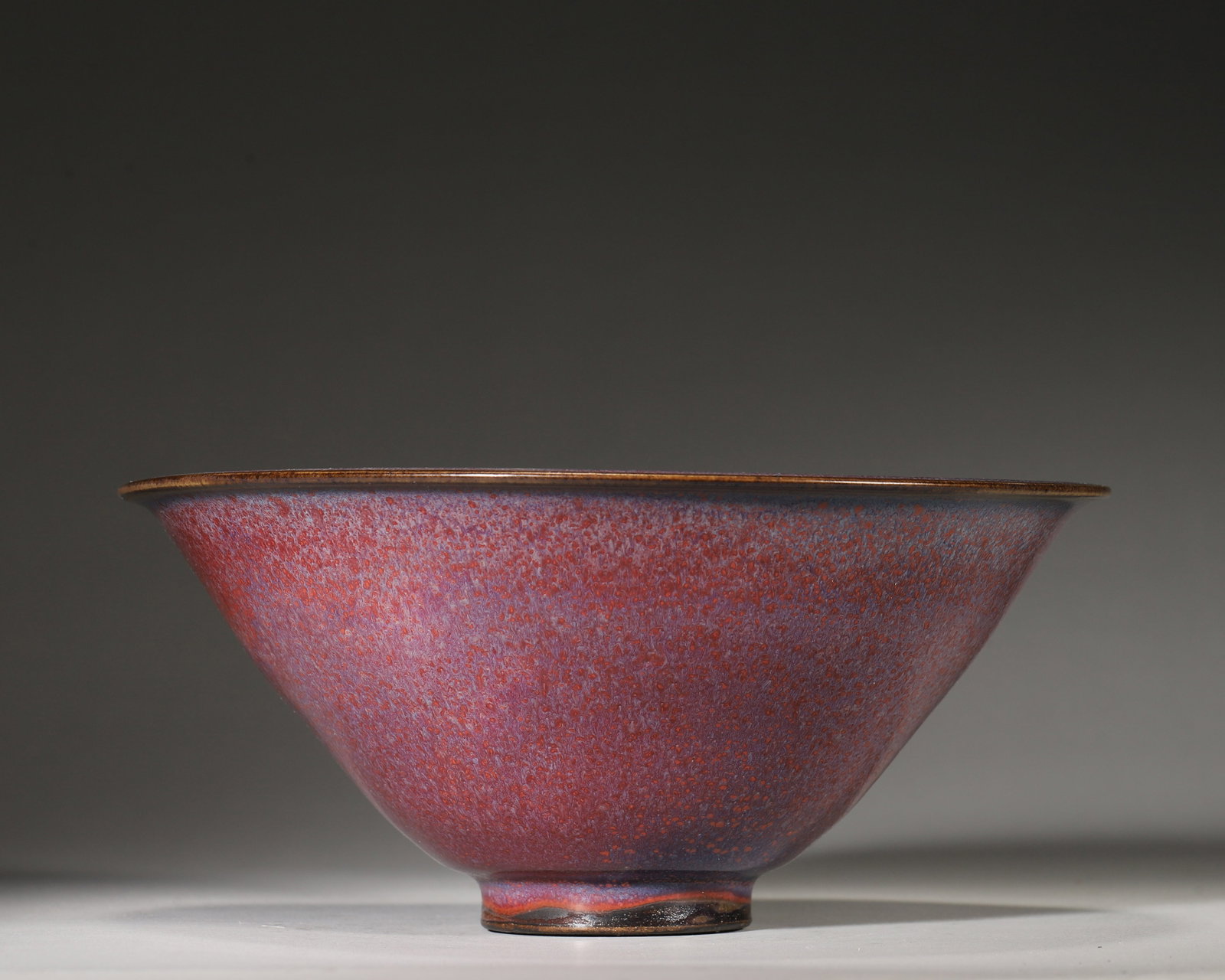 Song Dynasty Jun Kiln Purple-Red Glazed Douli Bowl (1 of 8)