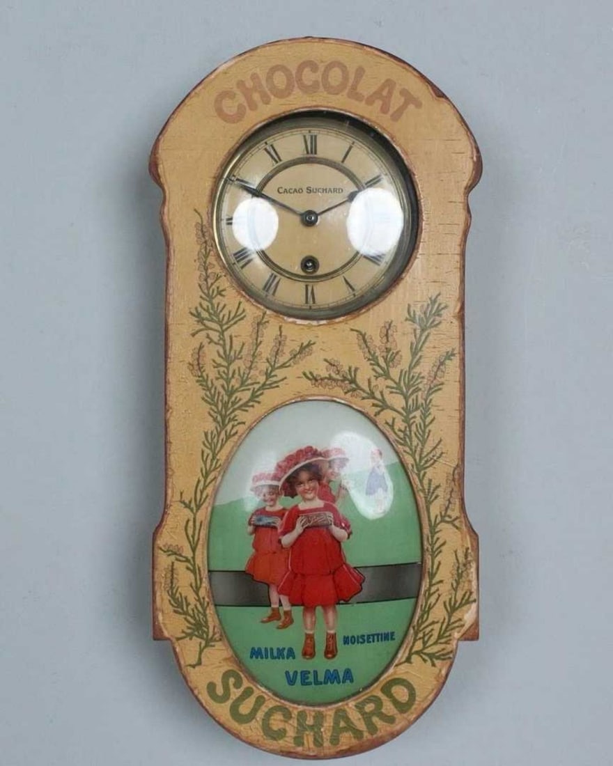 Late 19th Century, Swiss Art Nouveau Wall Clock (1 of 9)