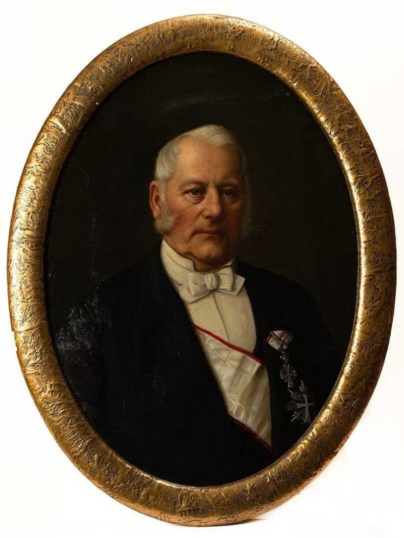 19th-Century European, Portrait Oil Painting (1 of 3)