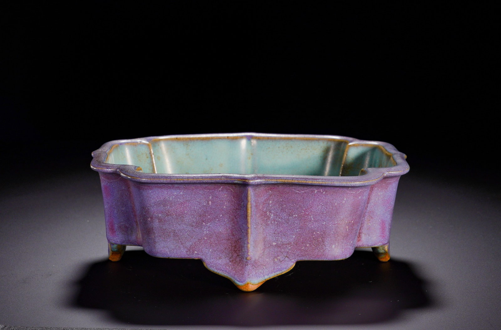 Song Dynasty, Jun Kiln Narcissus Basin (1 of 14)