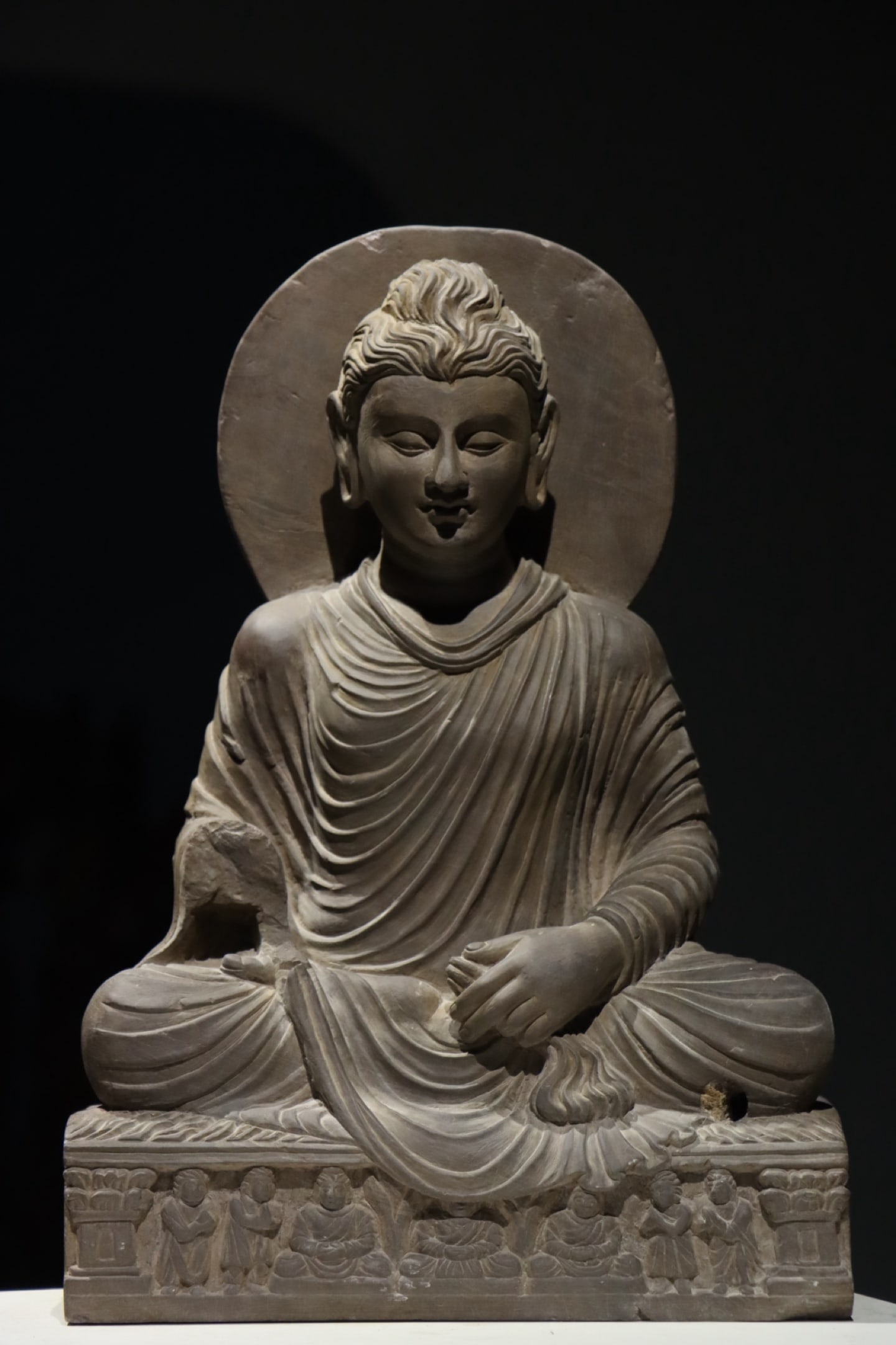 4th Century Bluestone, Gandhara Statue (1 of 10)