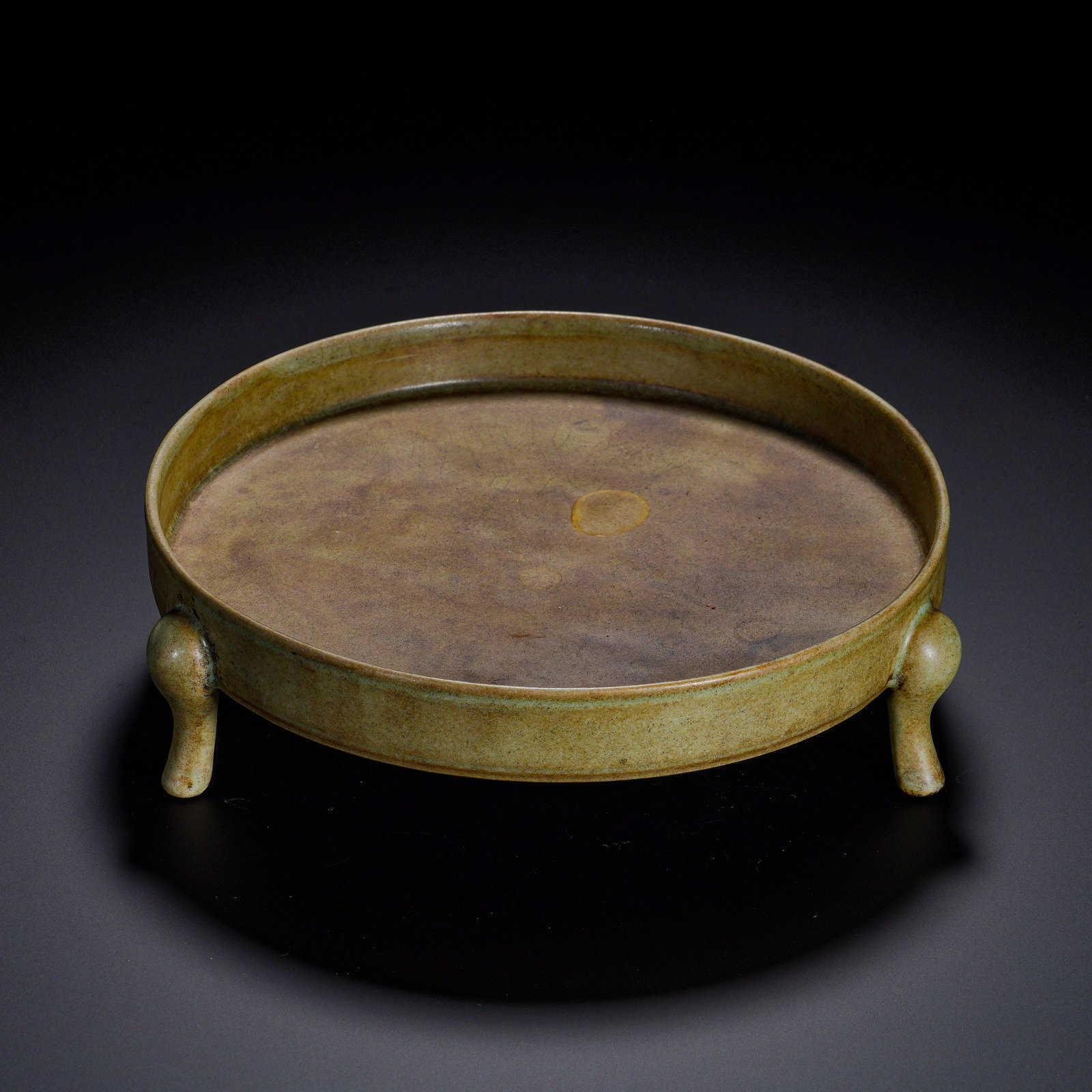Song Dynasty, Ru Kiln Three-Legged Wash (1 of 7)