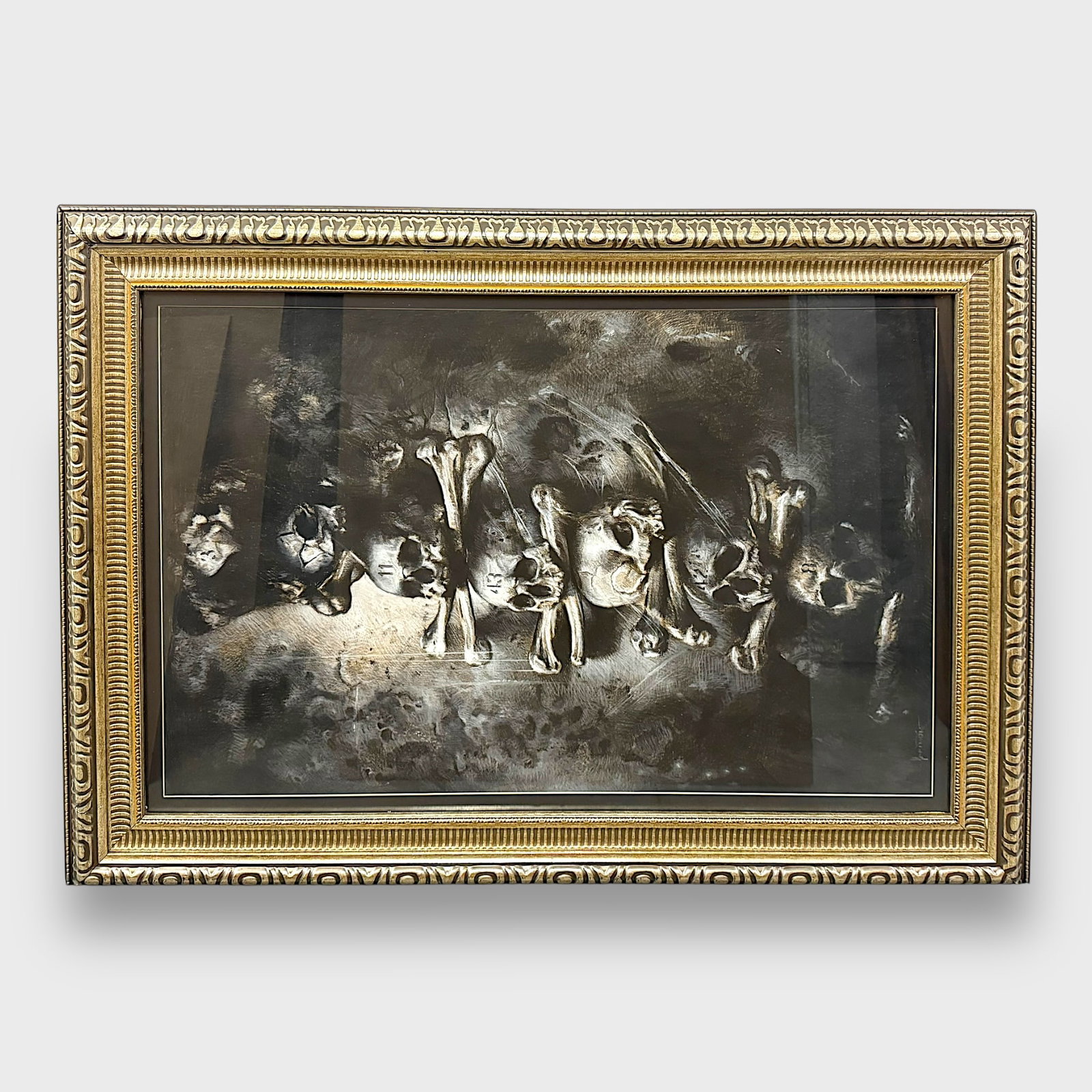 Mexican Allegory by Manuel Piñon: “Mexican Allegory” – Mixed Media Relief by Manuel Piñon Mexican Allegory is a stark and powerful piece by Manuel Piñon that brings history into physical form. The work shows a row of human