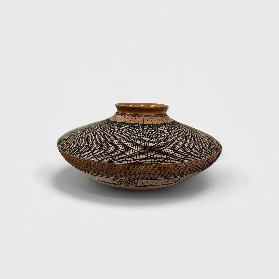 "Desert Resonance" Hand-coiled Ceramic Vase (1 of 2)