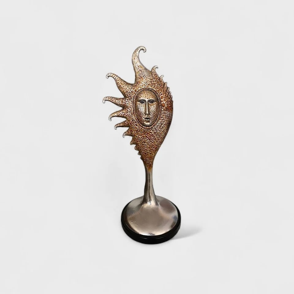 “The Sunset?? – Limited Edition Sergio Bustamante Bronze-Resin Sculpture (1 of 1)