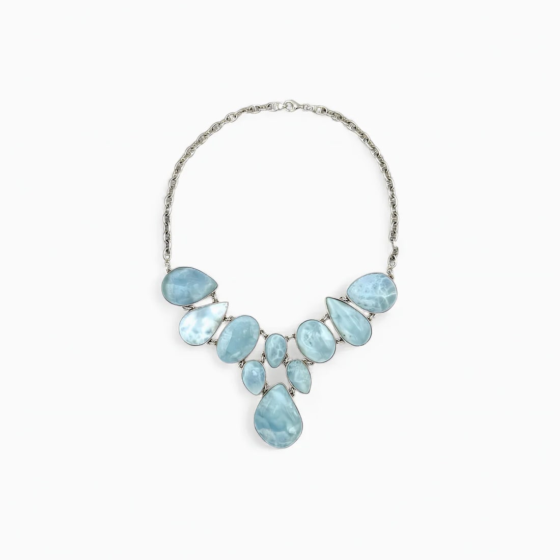 "Mary" Larimar Gemstone Necklace (1 of 1)