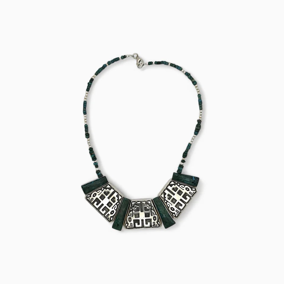 "Trilogy: The Three Trapezes" Neckalce (1 of 2)