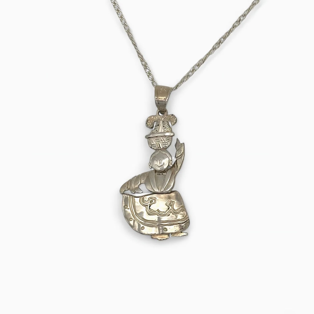 "China Oaxaqueña" Mexican Pendant (1 of 1)
