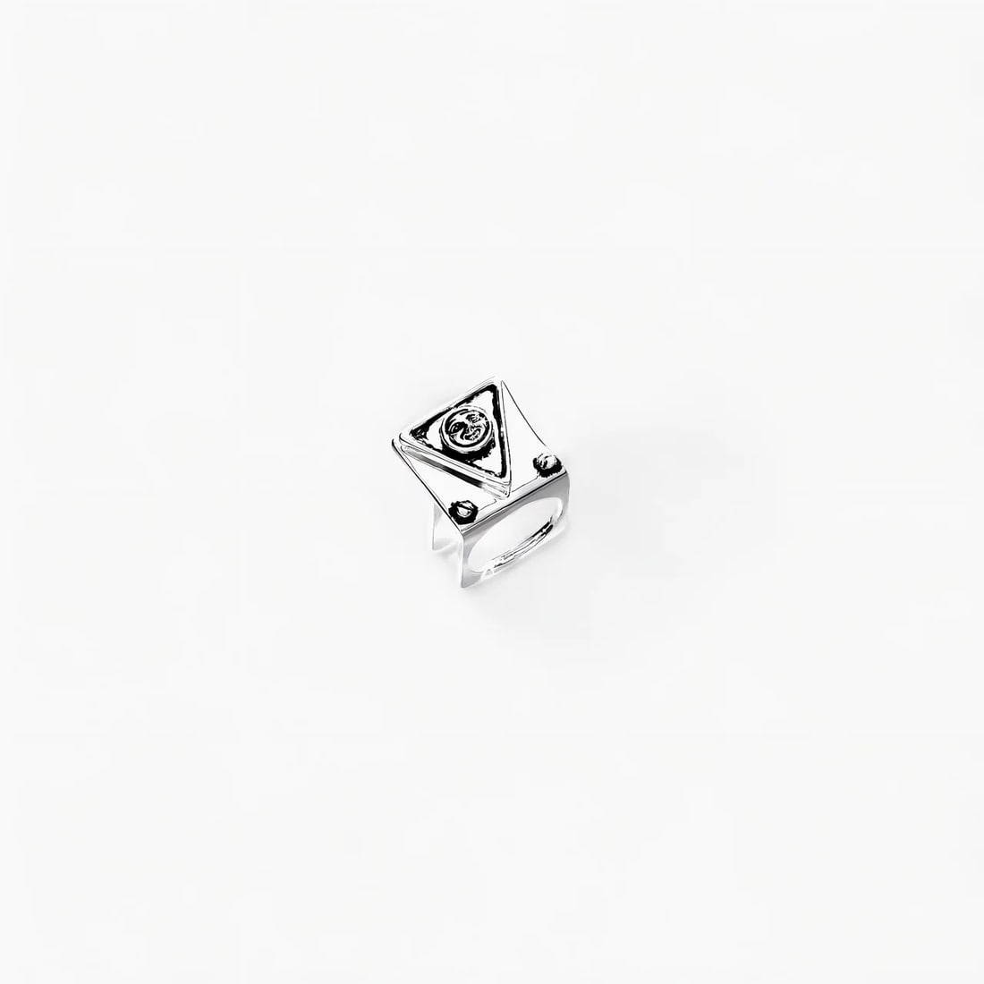 "Stairwell to Saturn: The Karnak Geometry" Jewelry Ring (1 of 3)