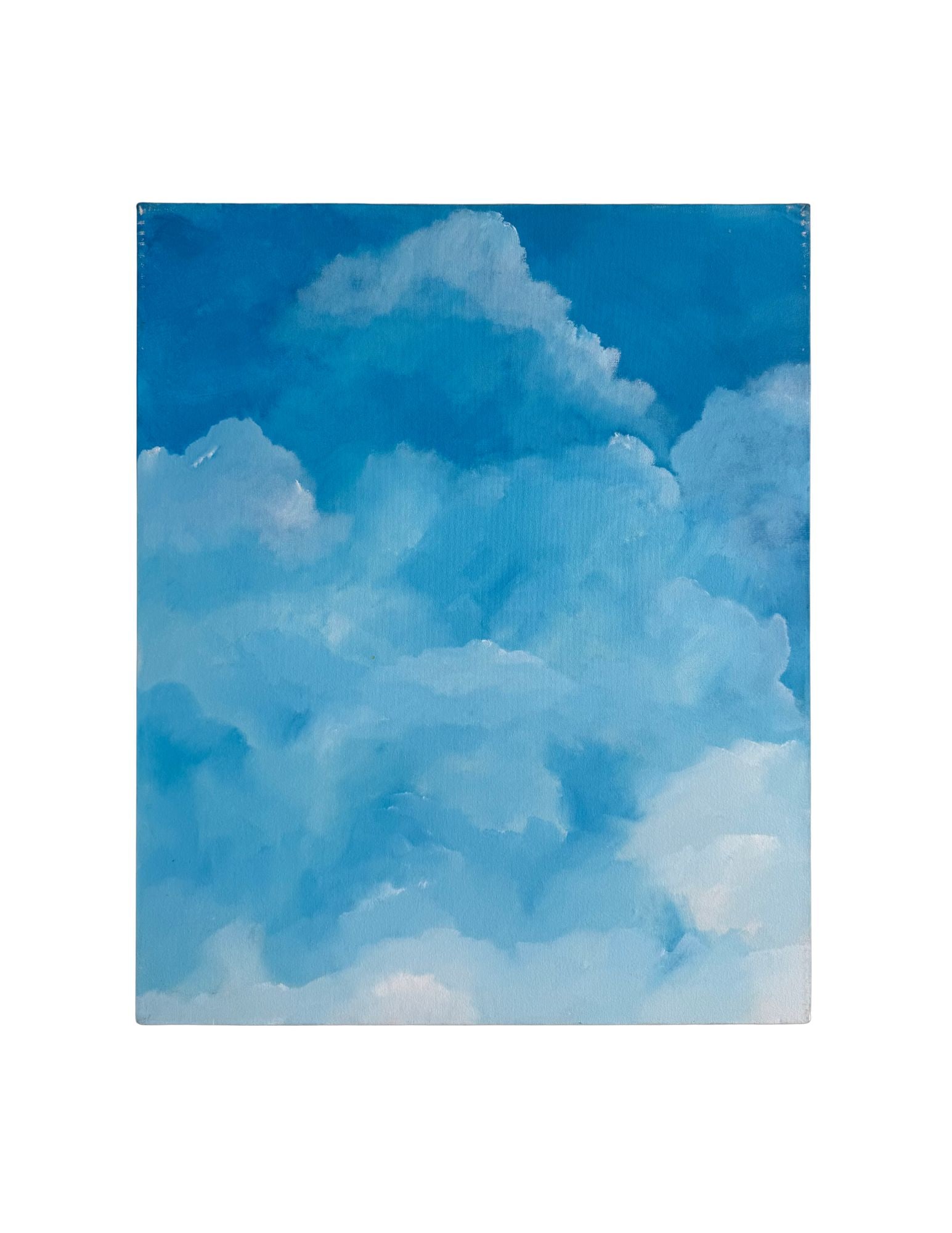 "Cloud Series - Up Above" Acrylic Painting: Viola DelgadoUp Above 24" x 20"2010Acrylic on canvas.Signed.