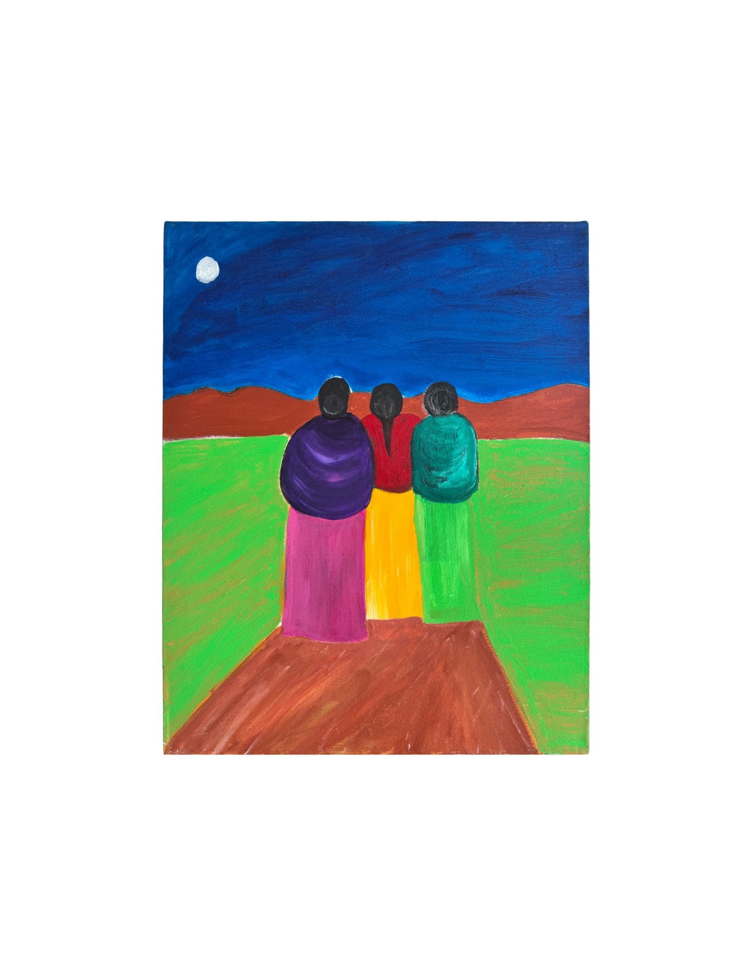 "End of the Path " Acrylic Painting (1 of 1)