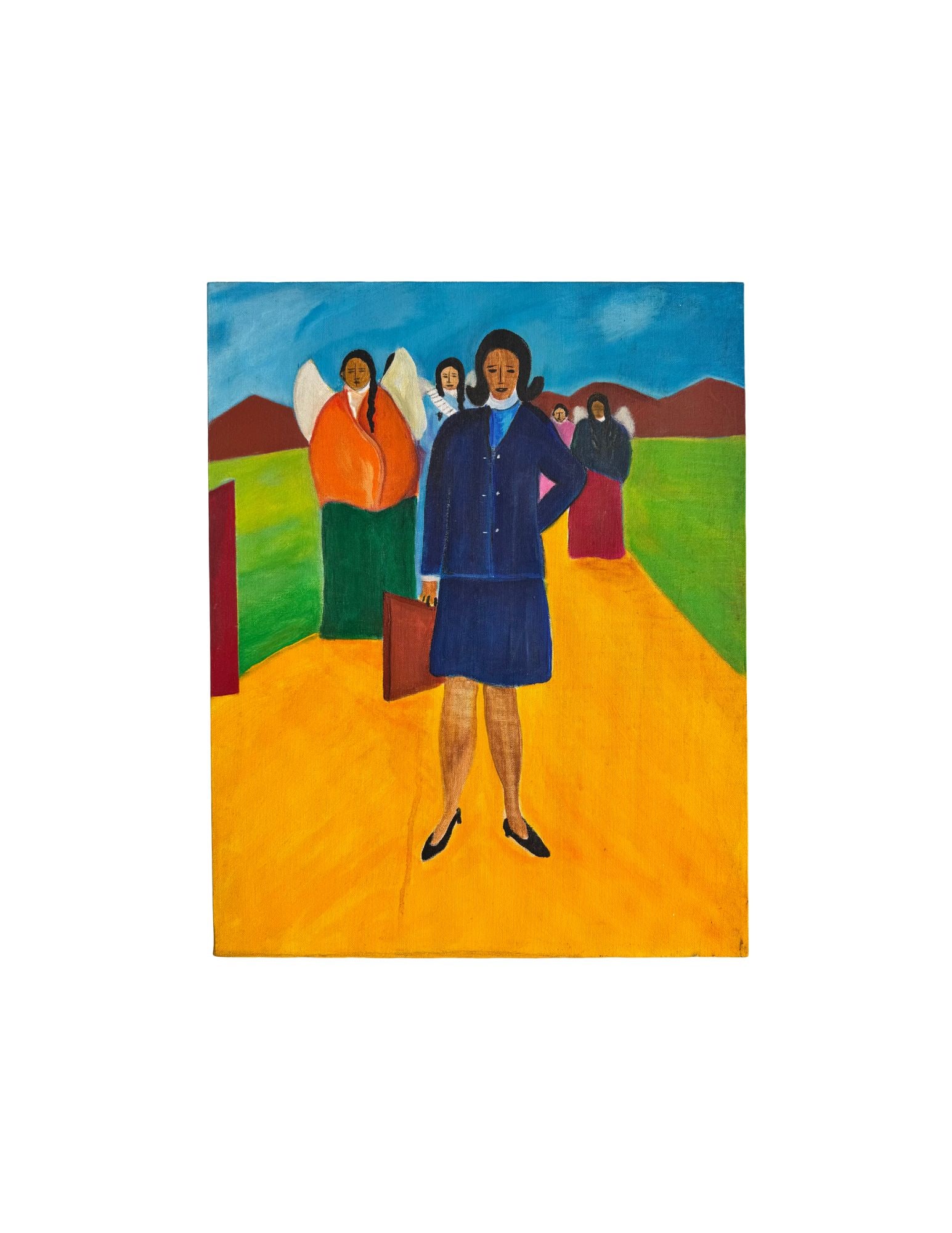 "Ancestry" Acrylic Painting: Viola DelgadoAncestryMeasurements UnknownYear UnknownMedium Signed.