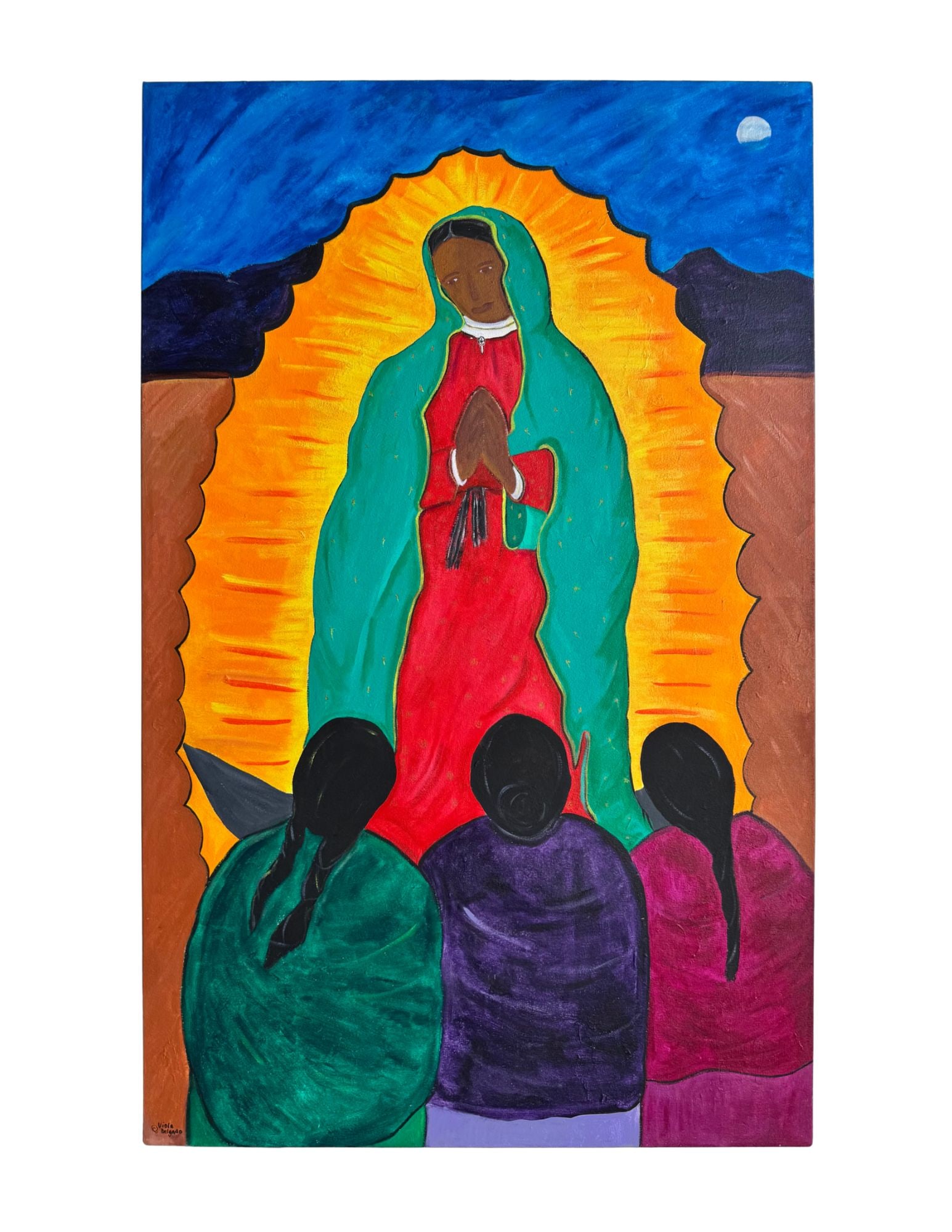 "Las Tres Marias" Acrylic Painting (1 of 1)