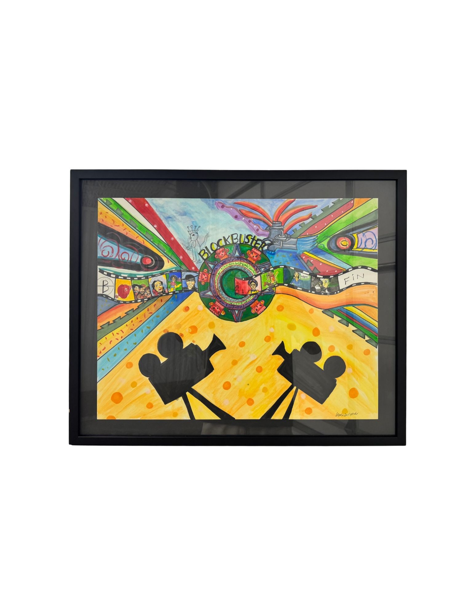 "Untitled" Cinematic Image: Viola DelgadoUntitled 23" x 28"Year UnknownMedium UnknownSigned. Framed.