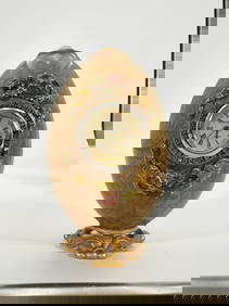Vivian Alexander "Small Footed Egg Clock" (1 of 2)