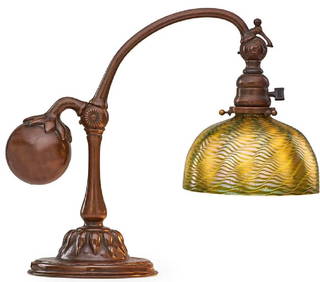 TIFFANY STUDIOS Counterbalance Desk Lamp (1 of 1)