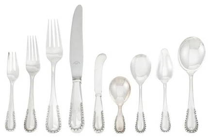 Georg Jensen Sterling Silver Viking Pattern Flatware (1 of 1)