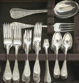 Tiffany & Co. "Audubon" Silver Flatware (1 of 1)