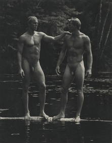 Bruce Weber, Jason and Christian, Bear Pond, 1989 (1 of 1)