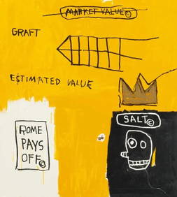 Jean-Michel Basquiat Rome Pays Off (1 of 1)