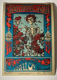 Vintage Grateful Dead Avalon Ballroom Poster (1 of 7)