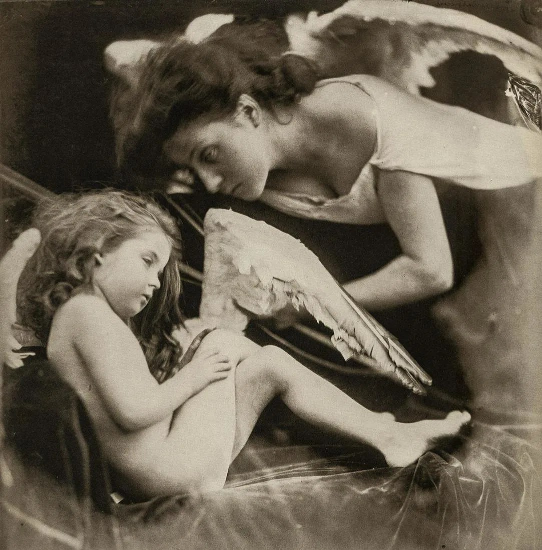 Julia Margaret Cameron - Venus Chiding Cupid (1 of 1)