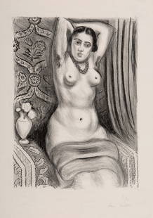 Henri Matisse (French) Torse a' l'Aiguiere After: Henri Matisse (French) Torse a' l'Aiguiere. Print on paper. Measures: 18 3/4 x 13 inchesHenri Matisse (31 December 1869 - 3 November 1954), one of the undisputed masters of 20th century art, was a
