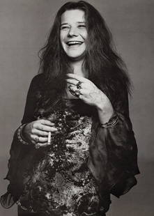 Richard Avedon - Janis Joplin, New York: Richard Avedon - Janis Joplin, New York. Photo Litho. Measures: 13 x 9 1/2 inches.